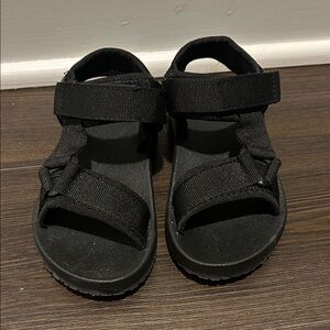 Black Kids Sandals